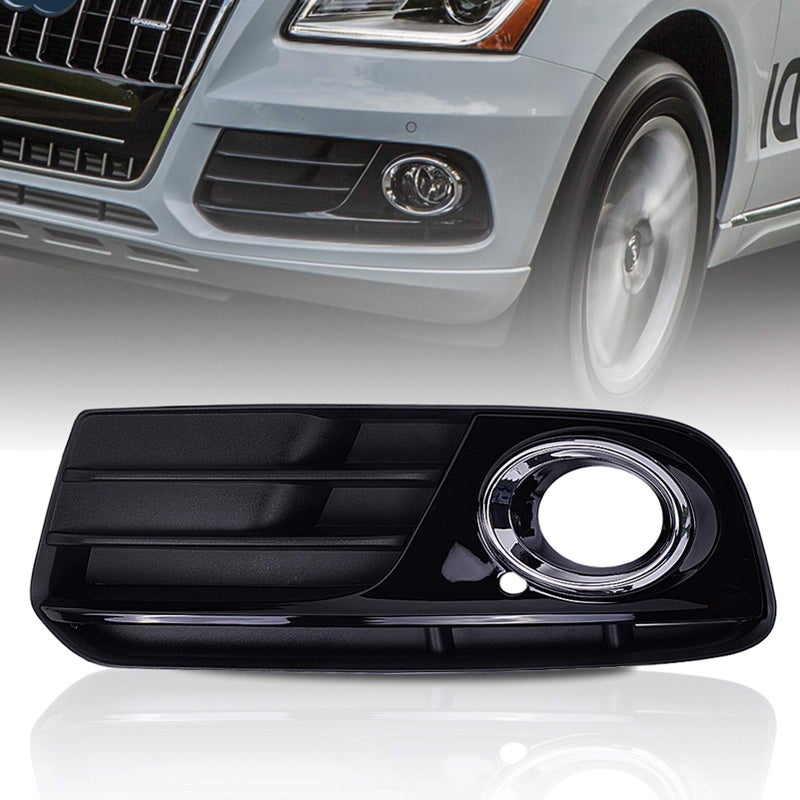 runmade Front Lower Side Bumper Grill Vent Driver Side compatible with Audi Q5 2013 2014 2015 - Image 2